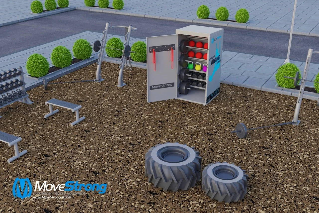 Outdoor gym storage hotsell